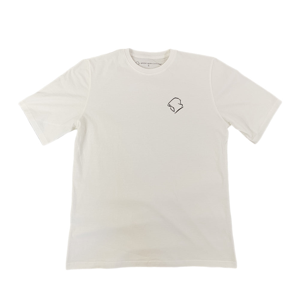 White Short Sleeve Small Logo - LIMITED EDITION