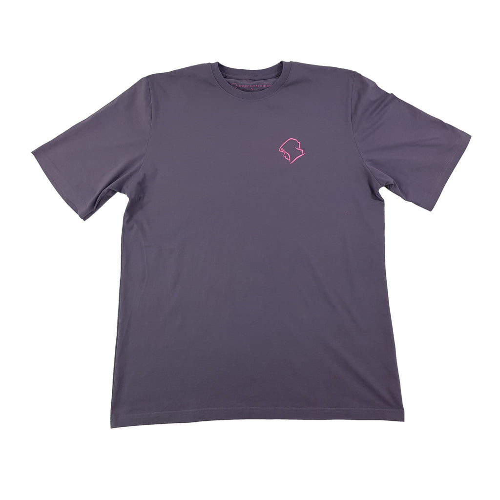 Lavender Short Sleeve Small Pink Logo - LIMITED EDITION