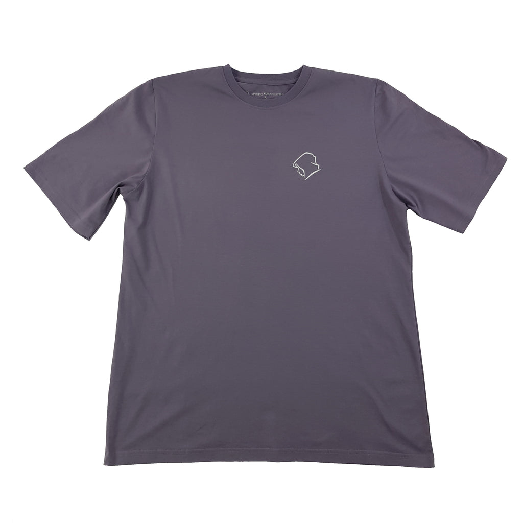 Lavender Short Sleeve Small White Logo - LIMITED EDITION